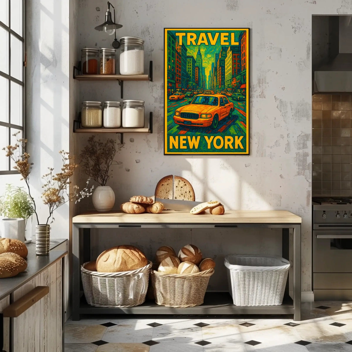 Travel New York Poster