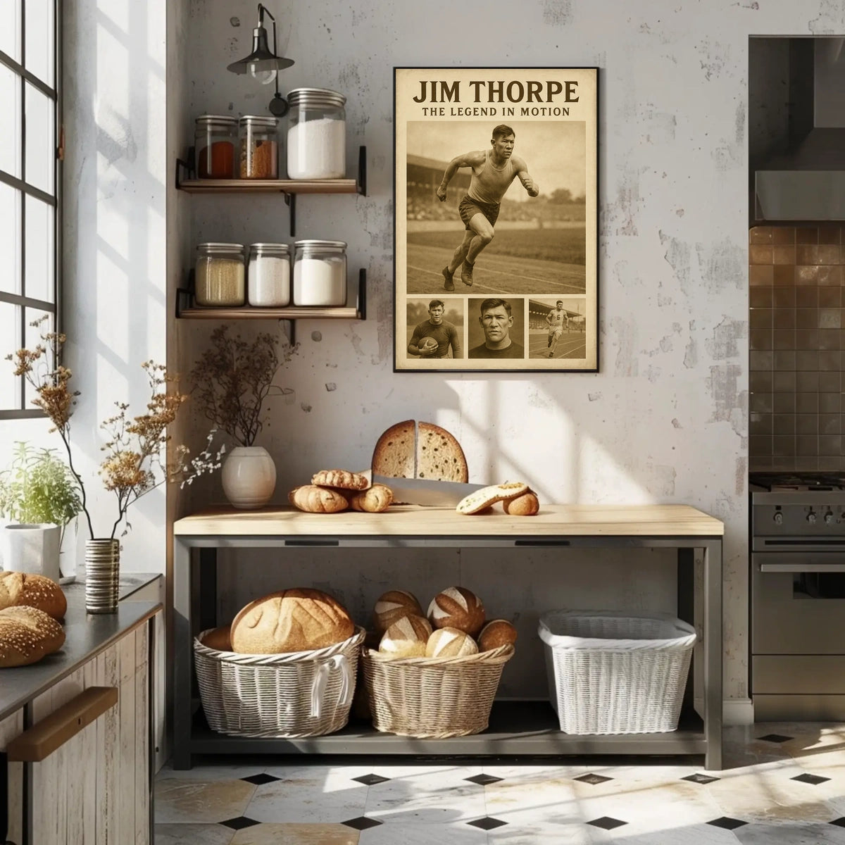 Jim Thorpe The Legend in Motion Jim Thorpe Poster