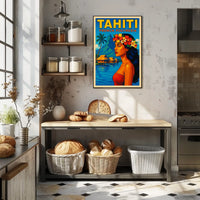 Tahiti French Polynesia Poster