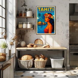 Tahiti French Polynesia Poster