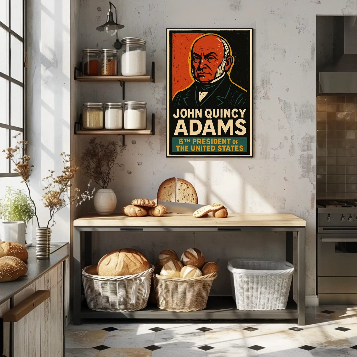John Quincy Adams 6th President Poster