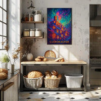 Gjirokastër Enchantment: Mystical Albanian Town Art Poster