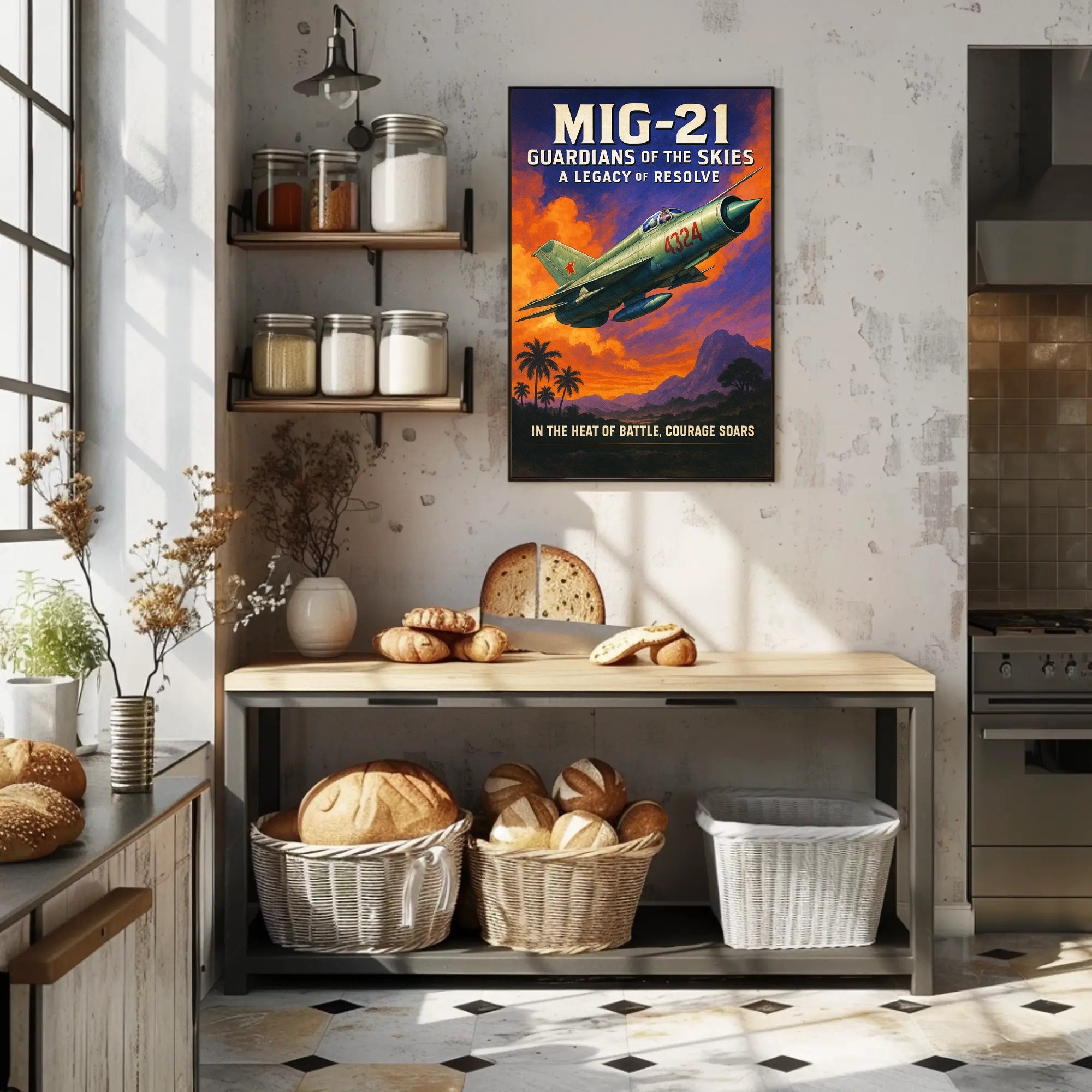 MIG-21 Guardians of the Skies Poster
