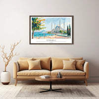 Scenic Istanbul Poster