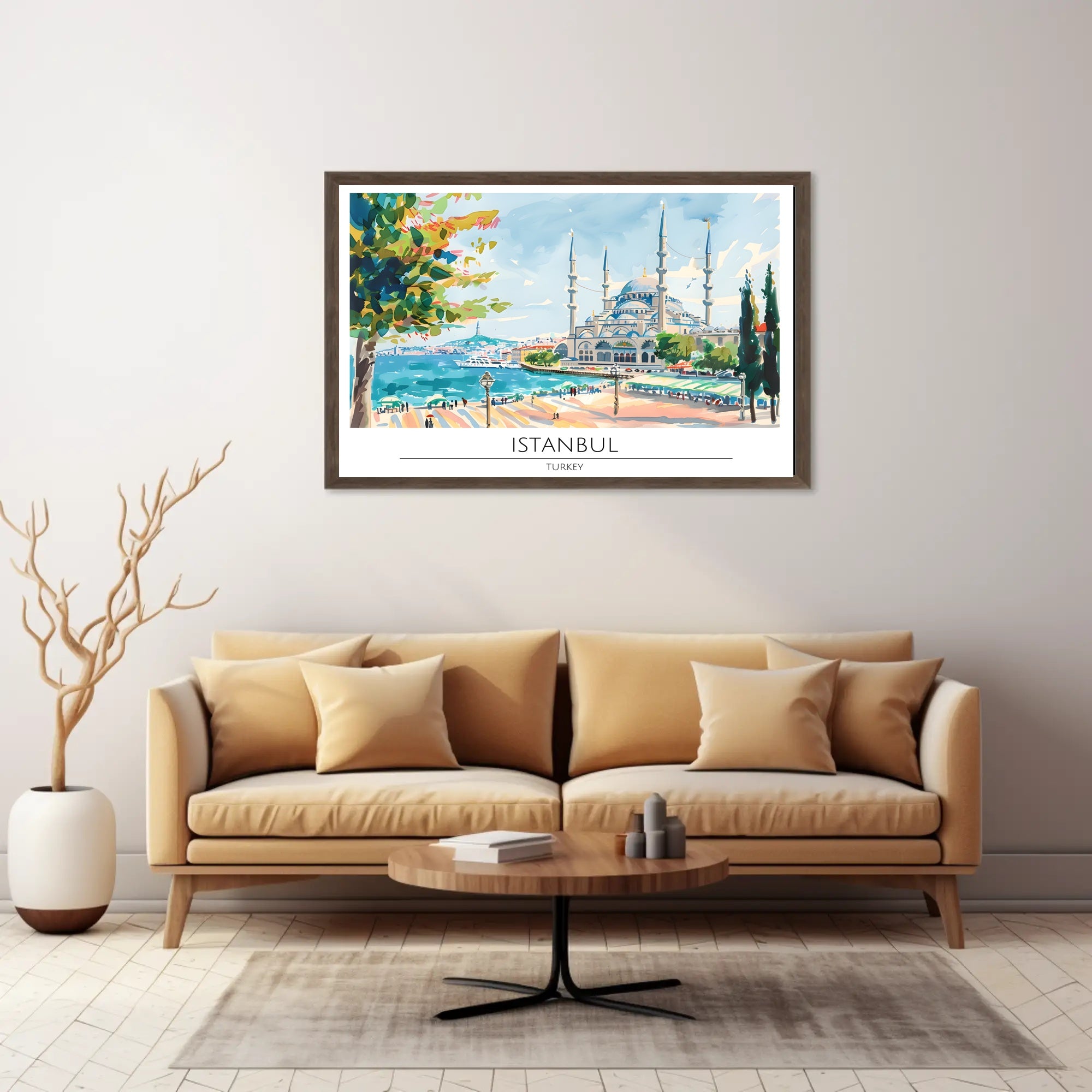 Scenic Istanbul Poster