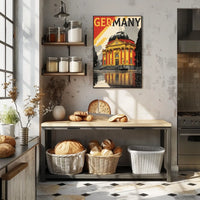 Germany Architectural Poster