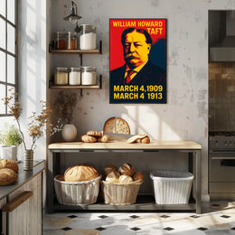 William Howard Taft President of the United States Poster