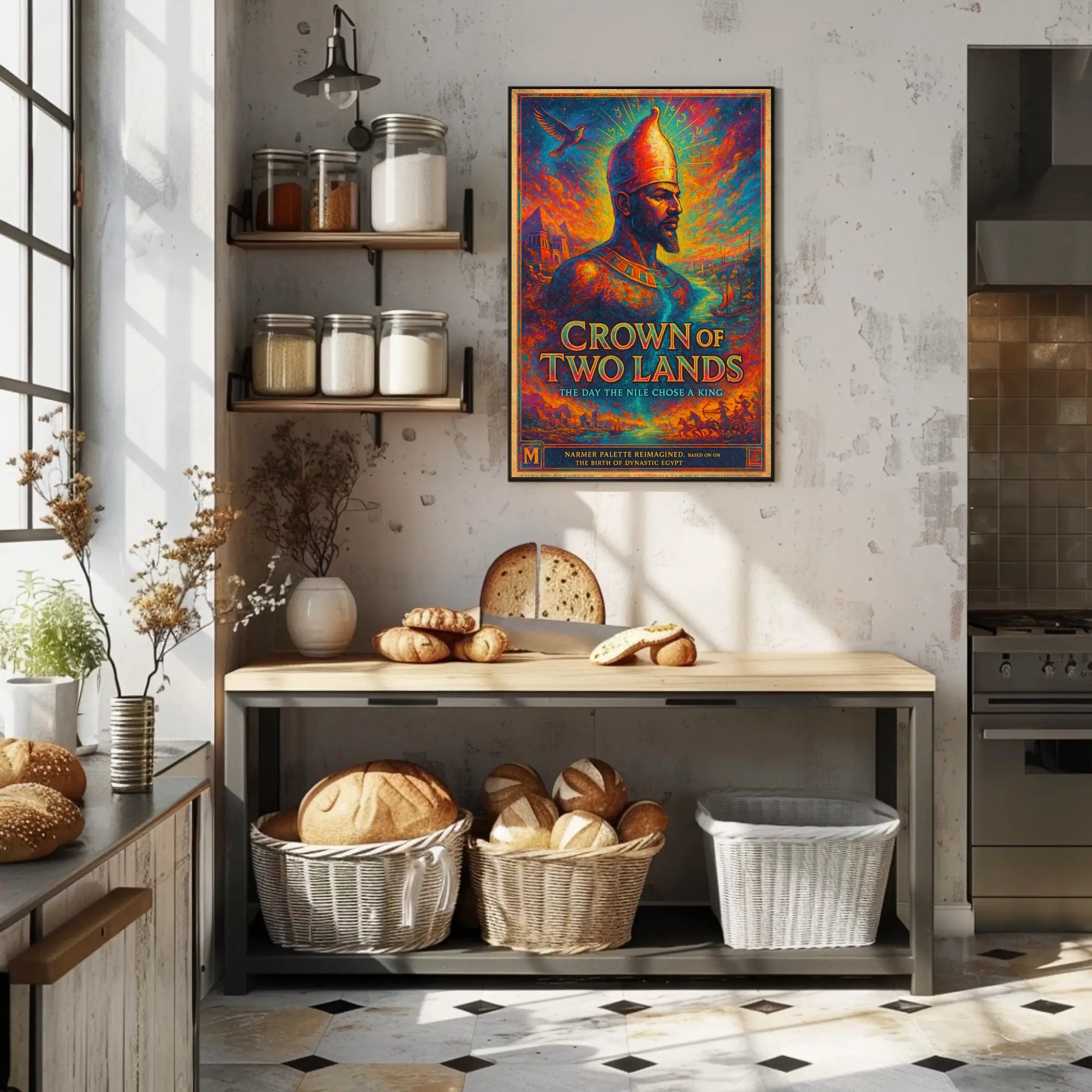 Ancient Egypt Regal Unification Historical or Presidential Poster