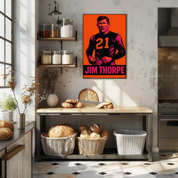 Jim Thorpe Tribute Poster