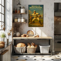 Brooklyn Bridegrooms Champions of the 1880s Poster