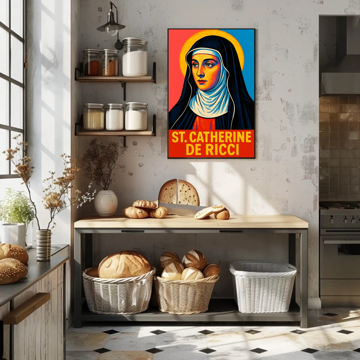 St. Catherine de Ricci Poster