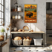 Wyoming Wilderness Poster
