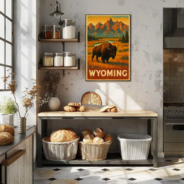 Wyoming Wilderness Poster