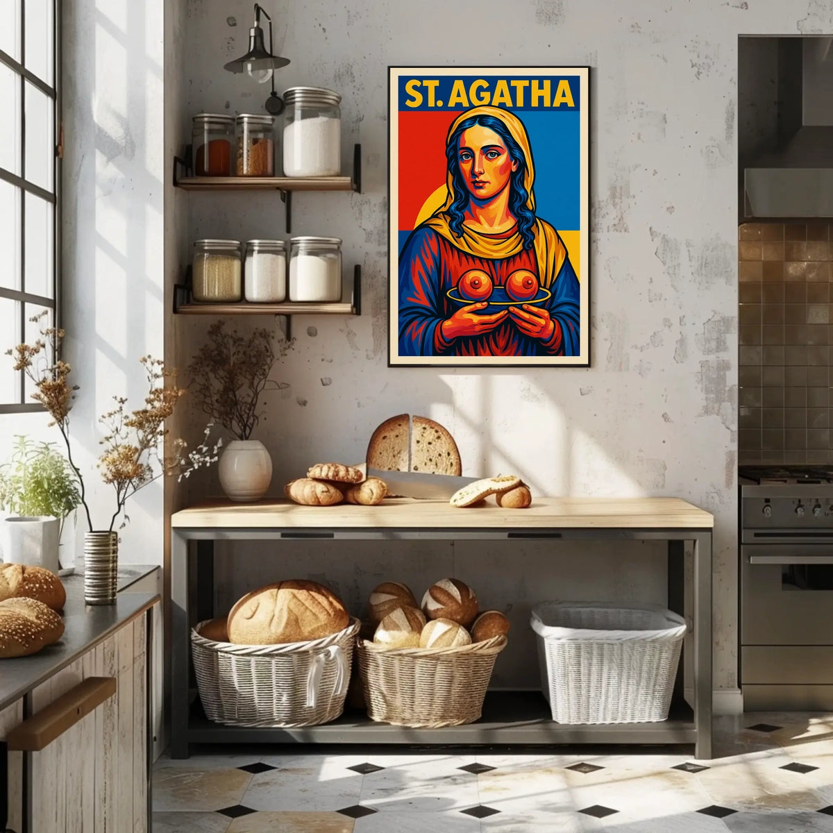 St. Agatha Poster