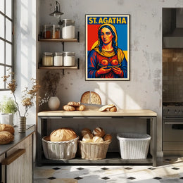 St. Agatha Poster
