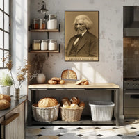 Frederick Douglass Portrait Poster