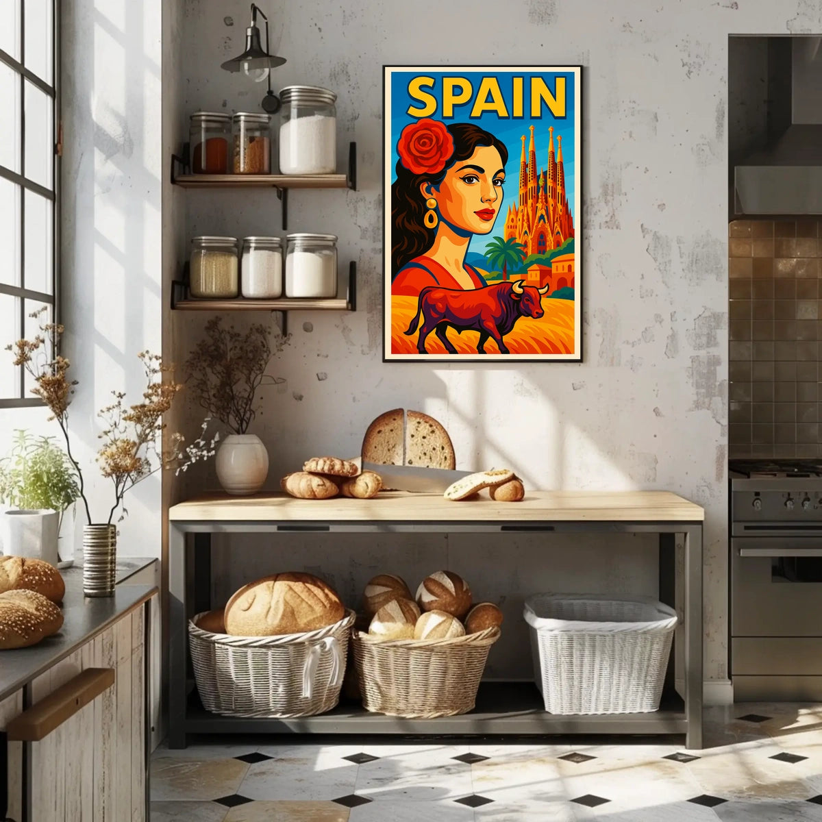 Vibrant Spain Poster