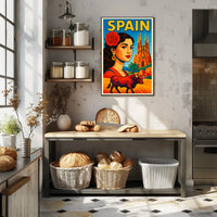 Vibrant Spain Poster