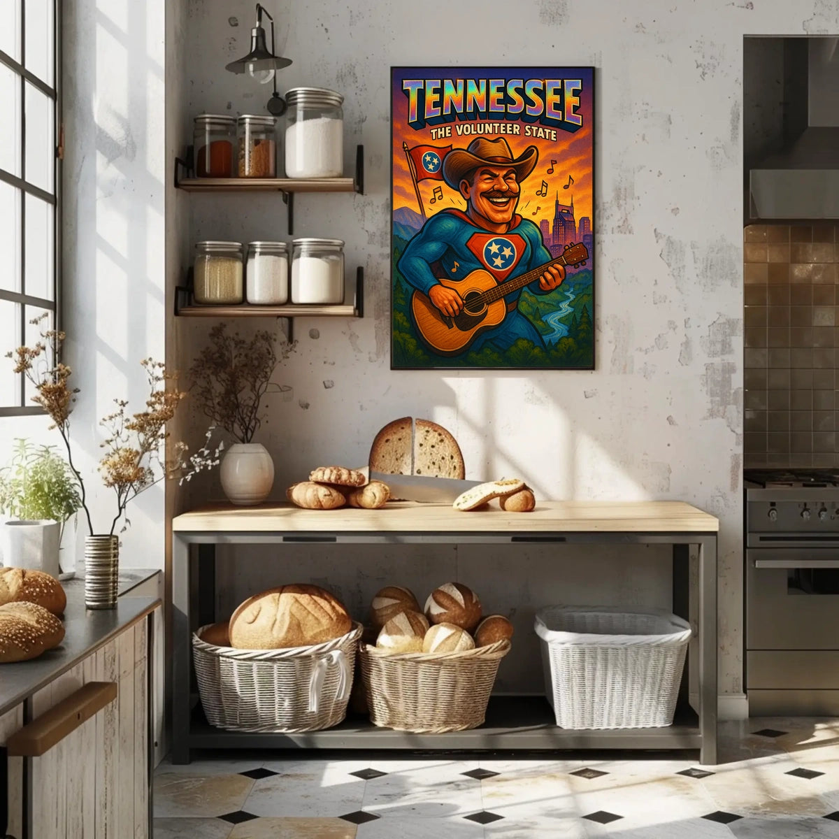 Tennessee The Volunteer State Poster