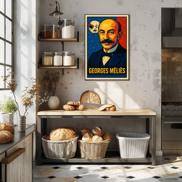 Georges Méliès Cinematic Pioneer Poster