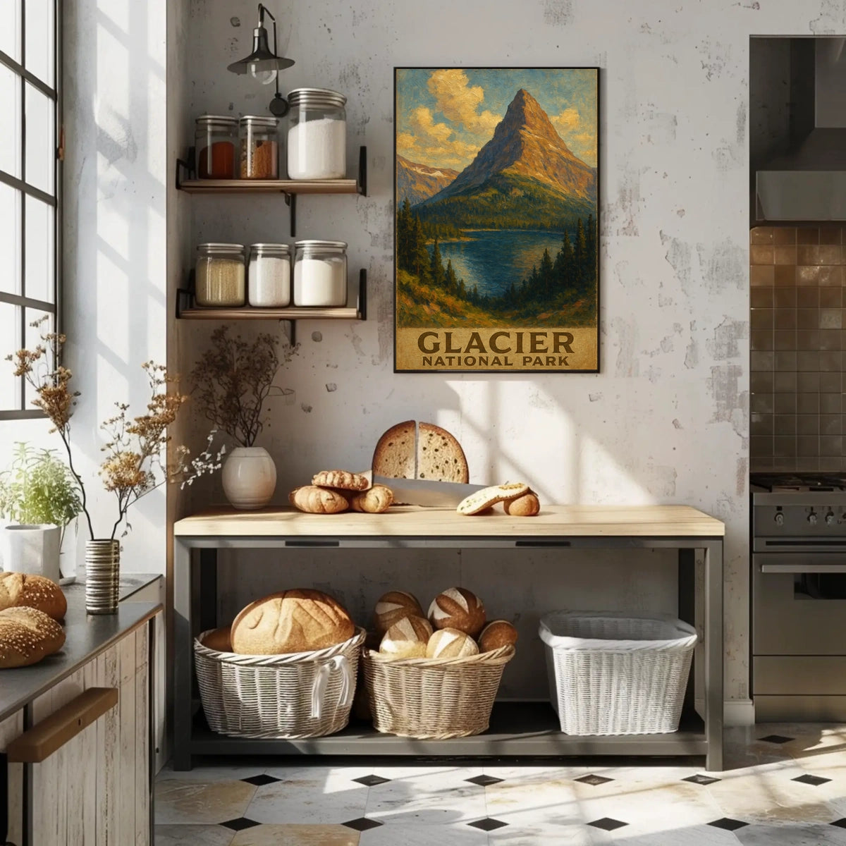 Glacier National Park Poster