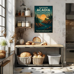 Discover Acadia Poster PosterGoat
