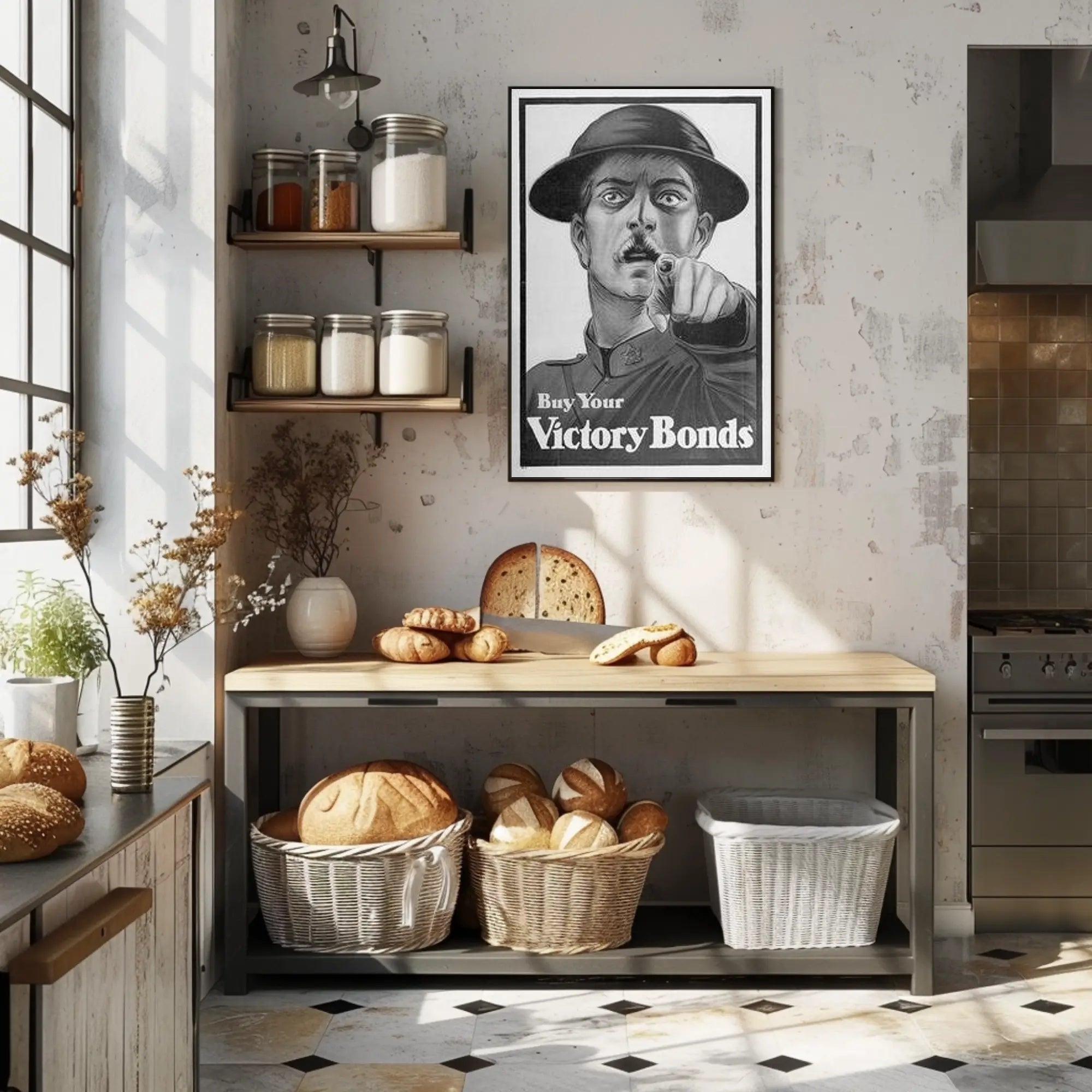 Victory Bonds Campaign Poster PosterGoat