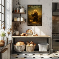 St. Bernardine of Siena Herald of the Holy Name Poster