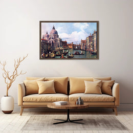 Venetian Canal Scene Neoclassical Cultural or Heritage Poster