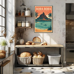 Bora Bora Tropical Paradise Poster