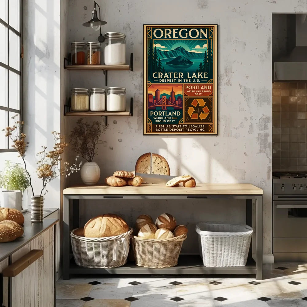 Oregon Culture and Pride Poster