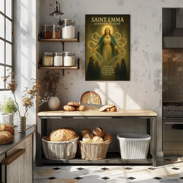 Saint Emma Guardian Of Light Poster
