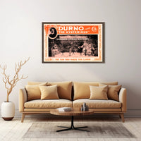 Durno and Co. Vintage Performance Cultural or Heritage Poster