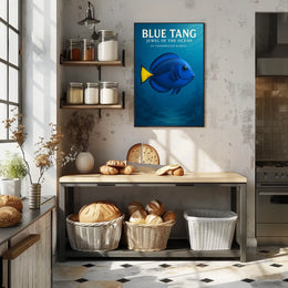 Blue Tang Jewel Of The Ocean Poster