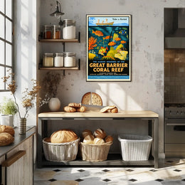 Marine Wonders of the Great Barrier Reef Poster PosterGoat