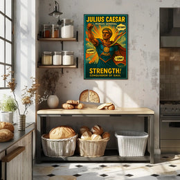 Julius Caesar – Roman General Poster PosterGoat