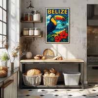Belize Tropical Paradise Poster