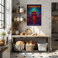 Forbidden City Enchantment in Cultural or Heritage Poster