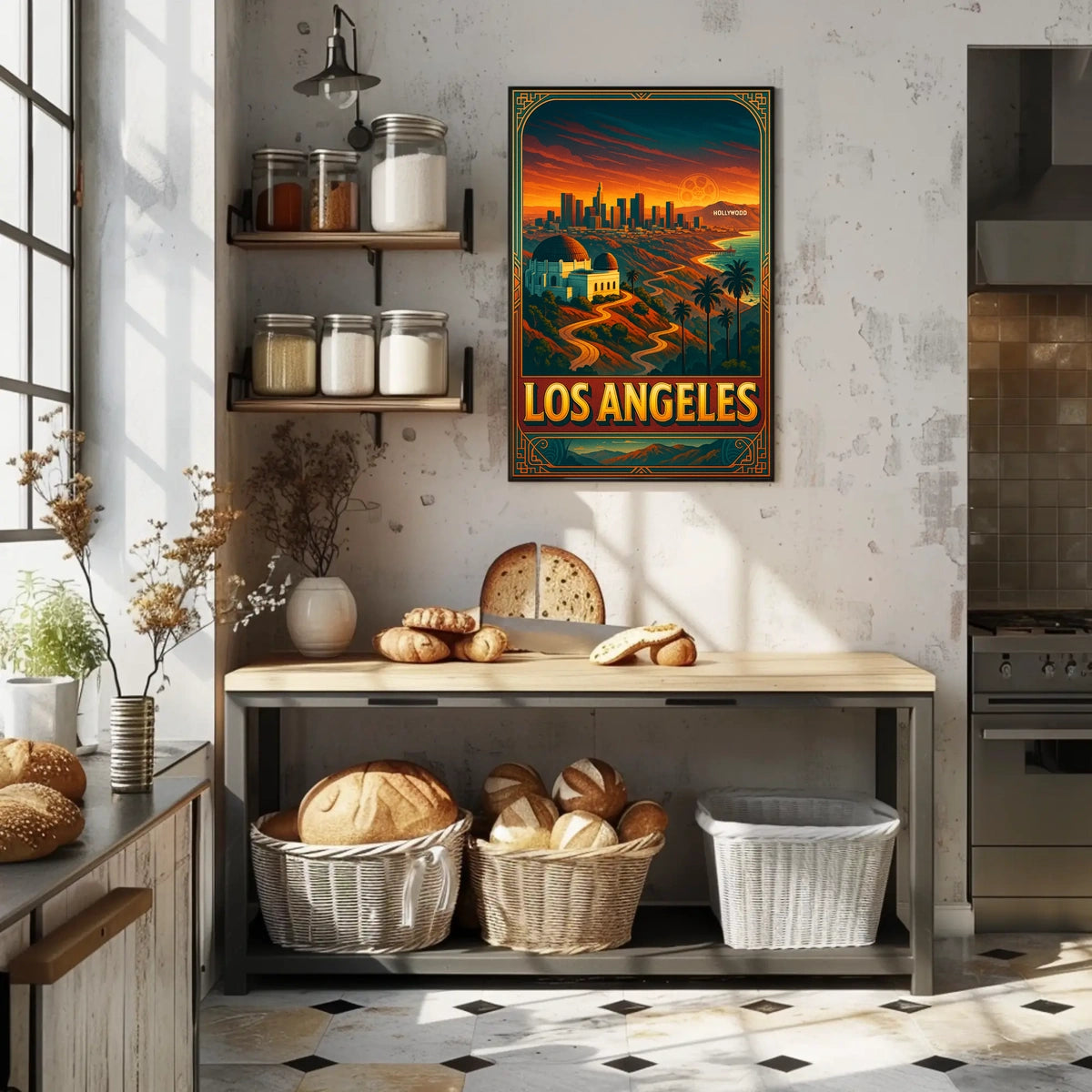 Los Angeles Dreamscape Poster