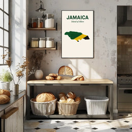Jamaica Island of Allure Poster