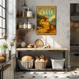 Discover The Eternal Beauty Of Crete Poster