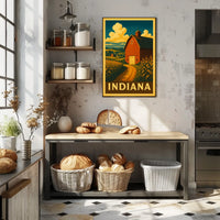 Indiana Countryside Poster