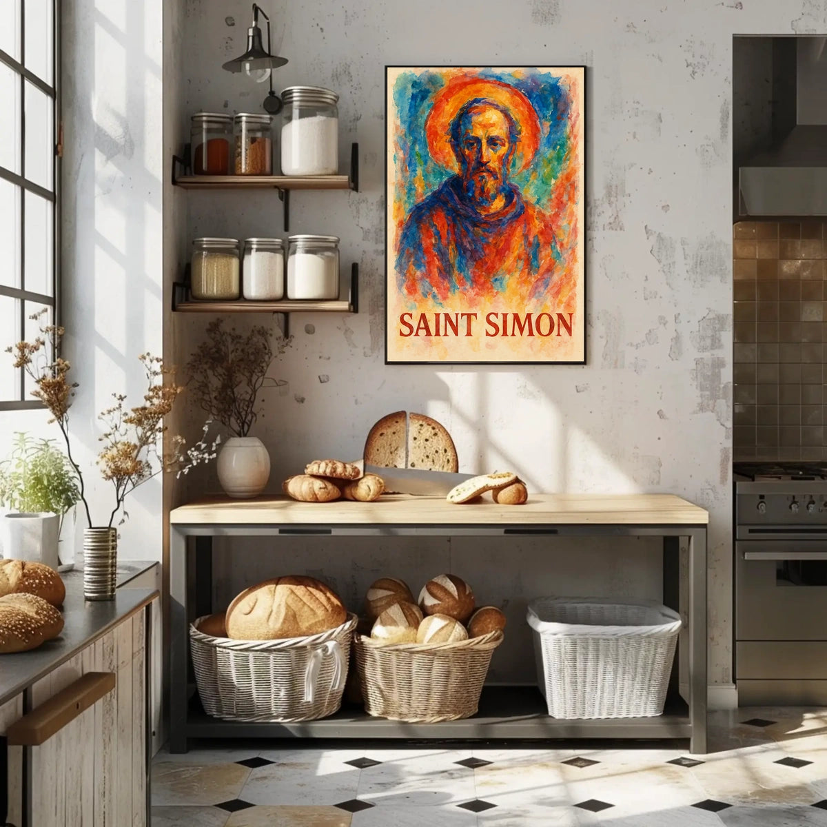 Saint Simon Poster