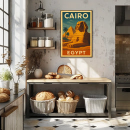 Cairo Egypt Travel Poster