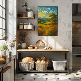 North Carolina Landscape Poster
