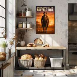 Buffalo Bill The Legend Lives On Poster PosterGoat