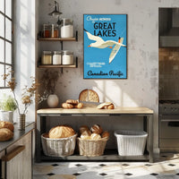Cruise Across The Great Lakes Poster
