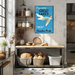 Cruise Across The Great Lakes Poster