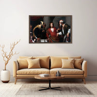 Baroque Masterpiece Scene Historical or Presidential Poster