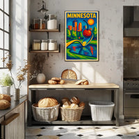 Minnesota Art Poster